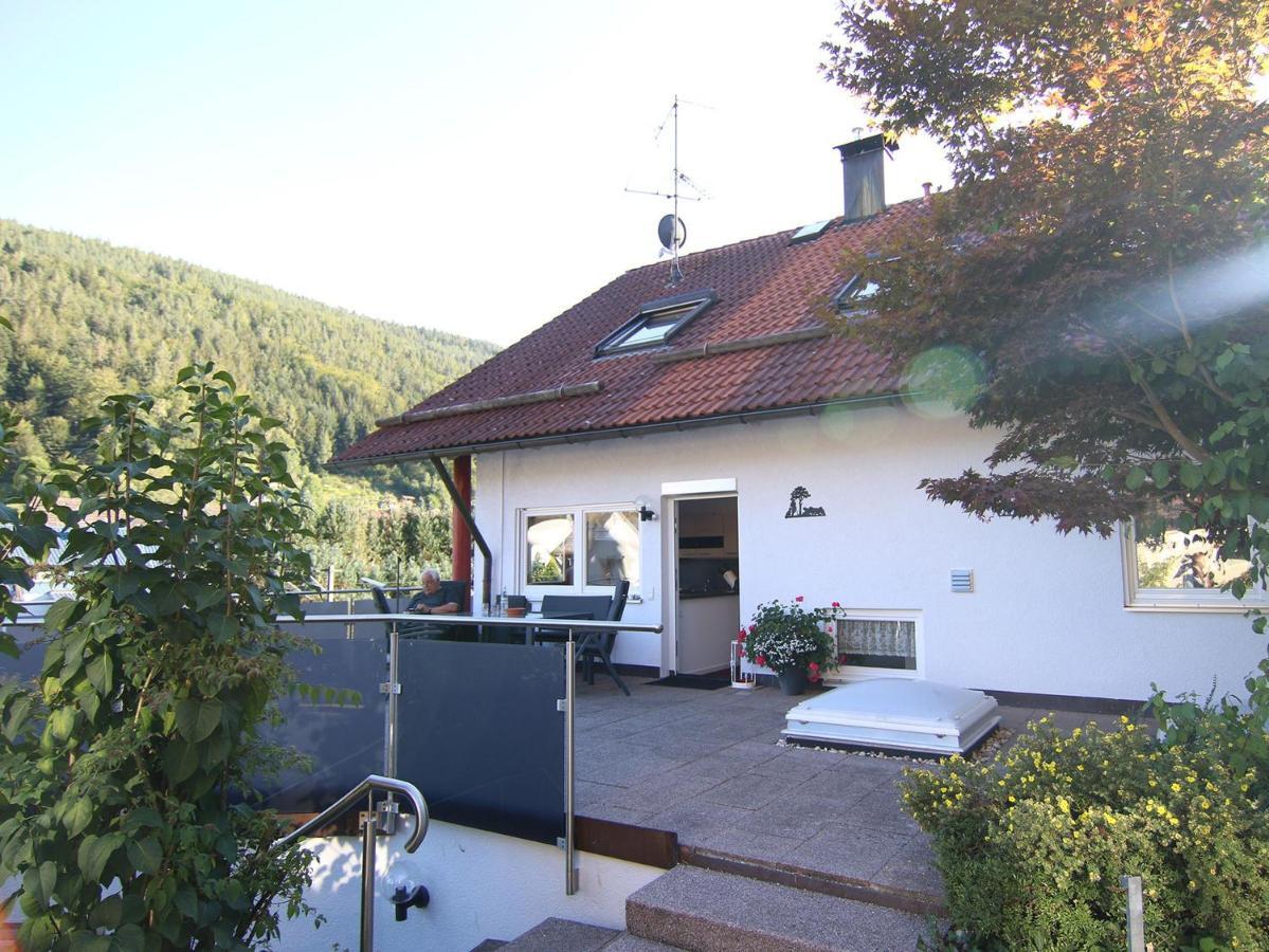 Ferienwohnung Am Eiberg Bad Wildbad Dış mekan fotoğraf